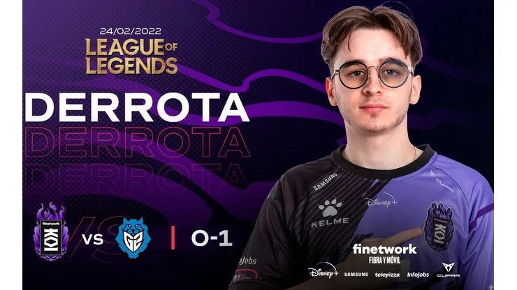KOI quedó con un marcador de 6-8