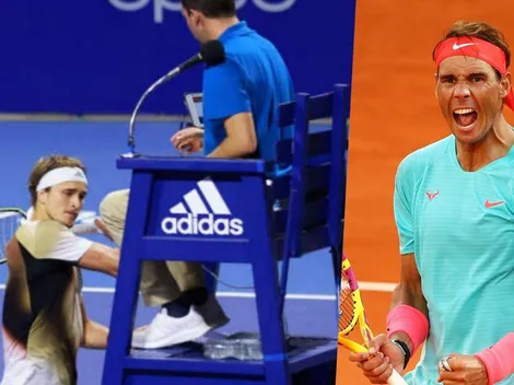 Nadal golpea la mesa tras el día de furia de Zverev