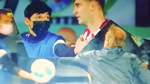 Los peloteros de Audax Italiano cumplieron el objetivo de incomodar al goleador y el entrenador de Estudiantes de La Plata