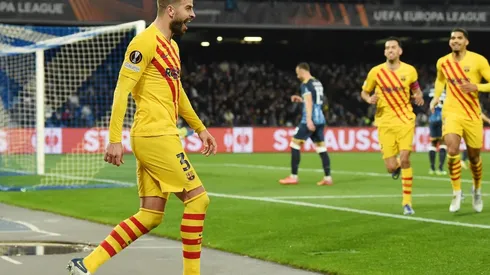 Barcelona venció a Napoli y avanzó a octavos de final de Europa League.