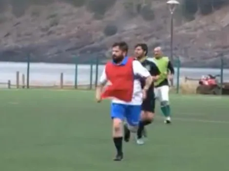 Boric fue la figura de la cancha con camiseta de la UC