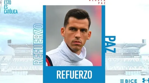 Paz y la UC oficializaron su acuerdo este miércoles.