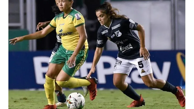 Gise Pino debutó como titular y con victoria en Deportivo Cali fem