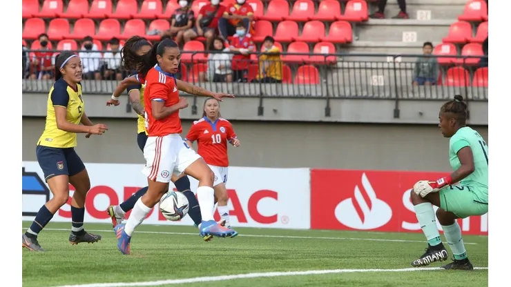 Fútbol femenino Chile vs Ecuador