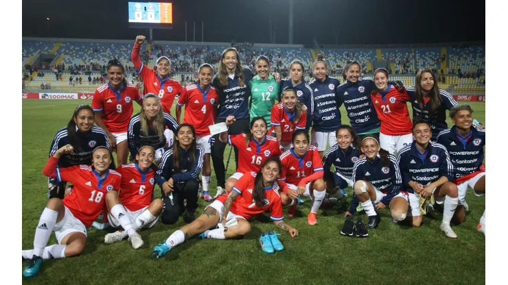 A estadio lleno para el amistoso de la Roja fem vs Ecuador en La Calera
