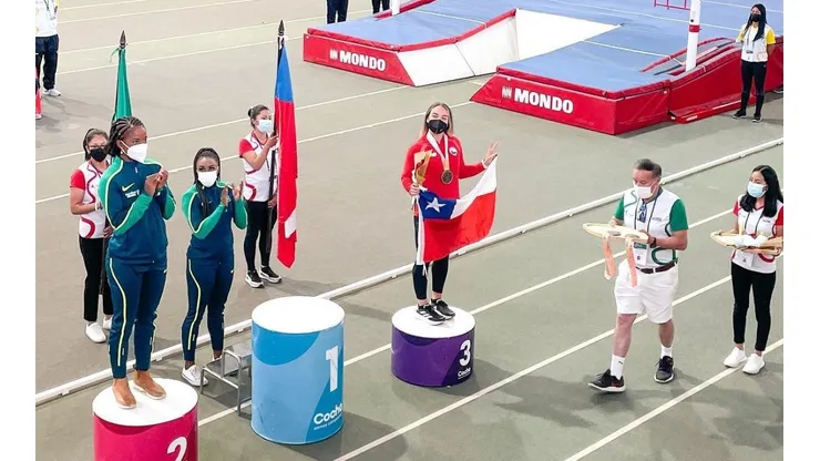 Chile suma tres preseas en el Sudamericano de Atletismo Indoor
