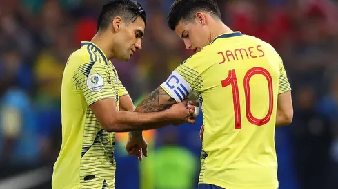 Falcao y James compartieron en la selección por más de una década