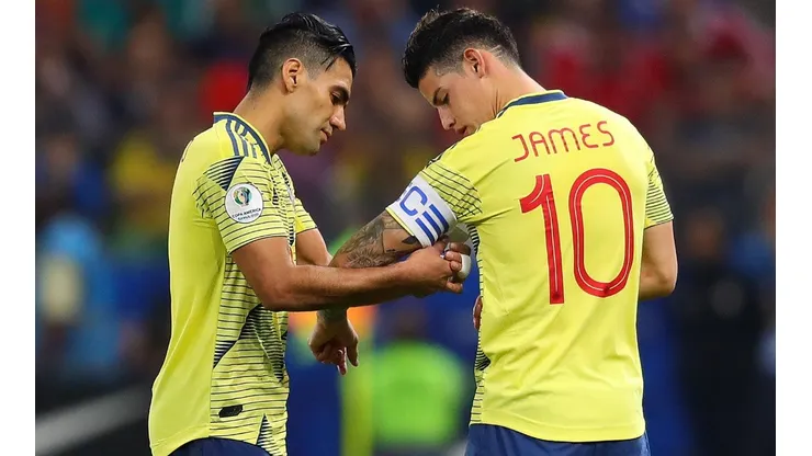 Falcao y James compartieron en la selección por más de una década