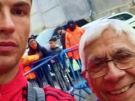 Cachureo se luce en una selfie con Cristiano Ronaldo