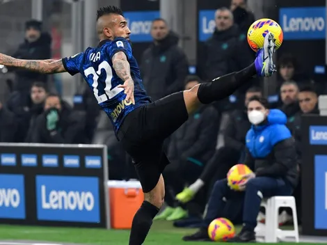 Arturo Vidal asiste pero el VAR le niega el gol al Inter