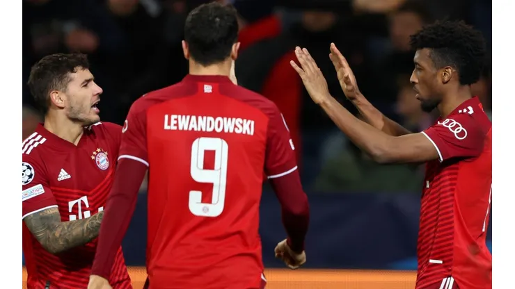 Coman fue el gran héroe del Bayern en su duelo por Champions League.
