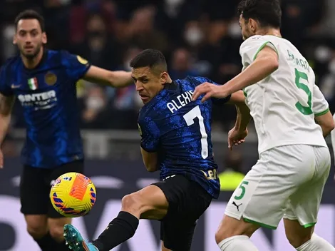 Inter sufre una dolorosa caída con Alexis de titular