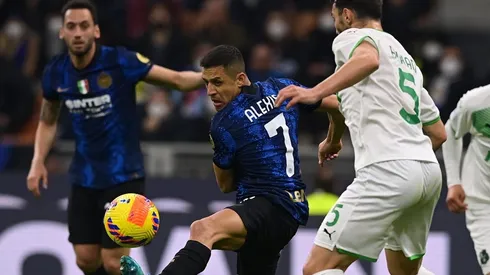 Alexis es titular ante Sassuolo