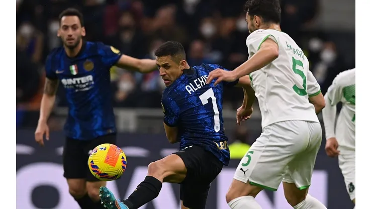 Alexis es titular ante Sassuolo