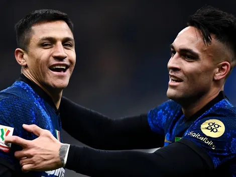 Alexis y Lautaro como titulares para enfrentar al Sassuolo