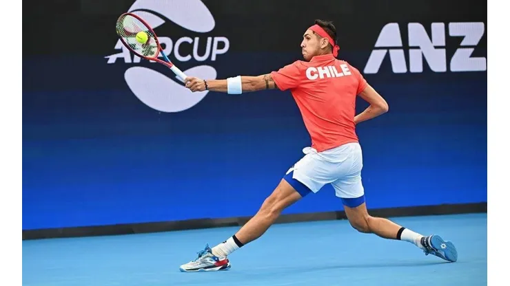 Alejandro Tabilo es el tenista chileno que pasa por in mejor momento en la antesala del trascendental choque por Copa Davis ante Eslovenia