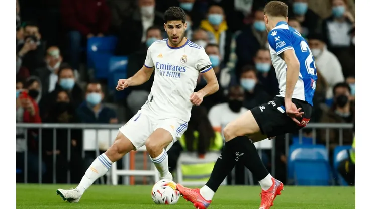 Marco Asensio le destrabó el complicado compromiso al Real Madrid con un golazo.