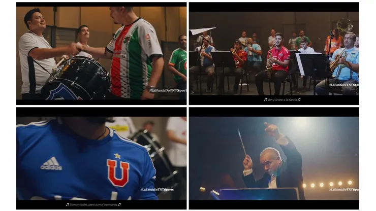 La experiencia de Colo Colo, la U, UC y SW en La Banda de TNT Sports