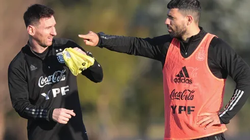 Sergio Agüero puede ir al Mundial como parte del cuerpo técnico.