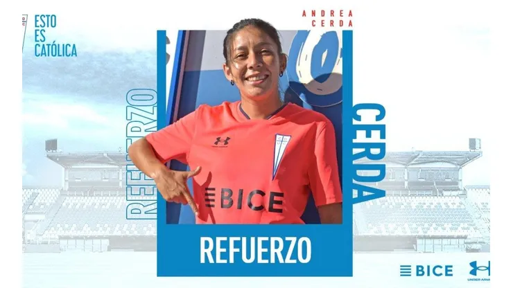 La UC fem anuncia a su segundo fichaje para 2022: Andrea Cerda