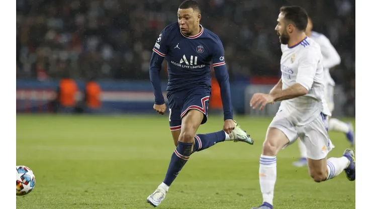 Kylian Mbappé se lució en su más reciente partido de Champions League.
