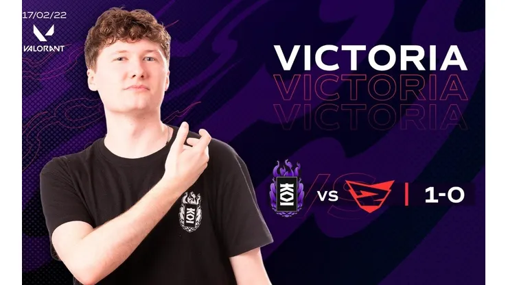 KOI lleva dos victorias y una derrota en la competición