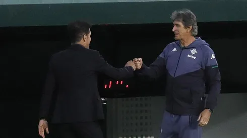 Pellegrini y Simeone se conocen de varios años en la Liga española