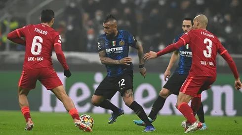 Arturo Vidal tuvo una buena presentación pese a la dura derrota del Inter.