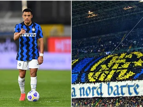 El precioso gesto del Inter de Alexis y Vidal para recibir a Liverpool