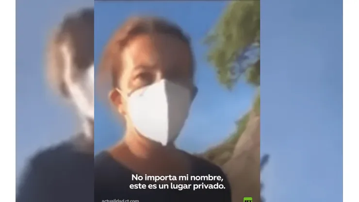 Mujer amenza a turista en playa de Puerto Montt: "Te voy a sacar con arma"