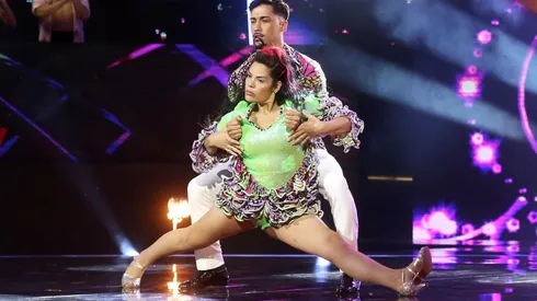 La Zapallito Italiano en la pista de Aquí se Baila.