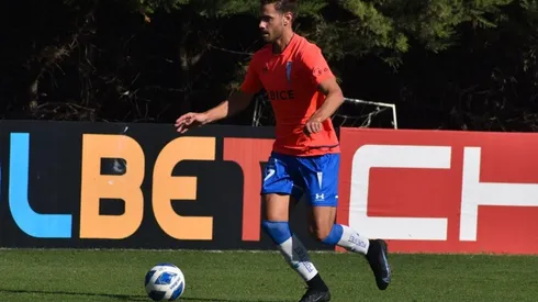 Melano hizo su debut no oficial con la UC.