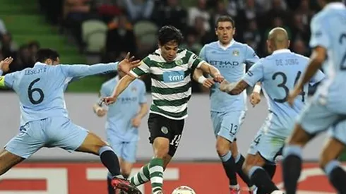 Sporting Lisboa ya eliminó al Manchester City en la Europa League 2011-2012