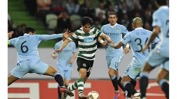 Sporting Lisboa ya eliminó al Manchester City en la Europa League 2011-2012