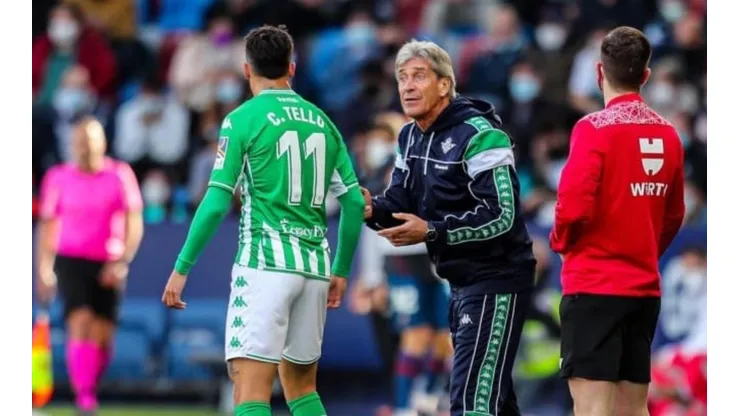 Pellegrini quiere seguir haciendo historia con el Real Betis.