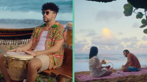 Bad Bunny prepara música, mientras Mario Casas pasa los días con su novia Gabriela.