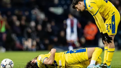 Ben Brereton justo después de su lesión