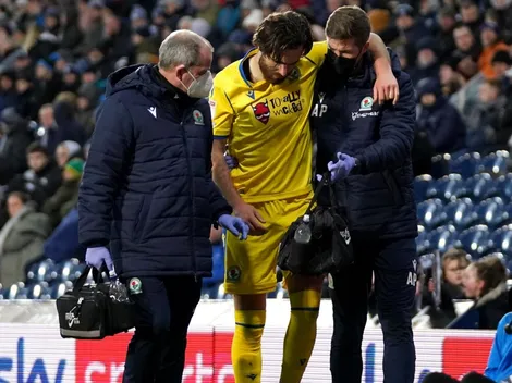 Ben Brereton Díaz se lesiona tras una pésima caída