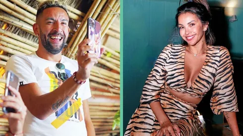 Mauricio Isla y Thati Lira