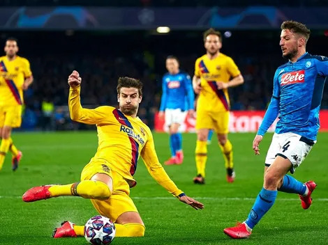 Barcelona debuta en la Europa League ante el Napoli: Hora y TV