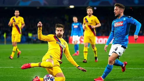 Barcelona y Napoli se vieron las caras por última vez en Champions League.