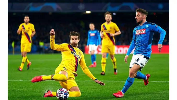 Barcelona y Napoli se vieron las caras por última vez en Champions League.