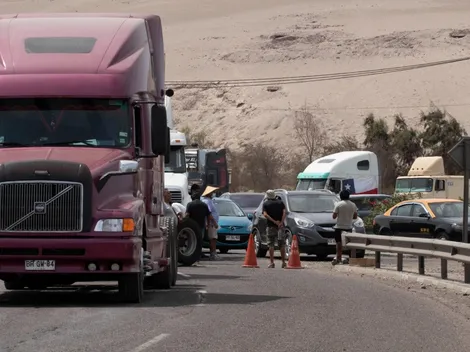 Camioneros deponen paro en zona Norte