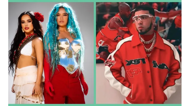 Becky G y Karol G, la dupla que lanzó Mamiii; junto a Anuel.