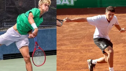 Las dos jóvenes promesas del tenis criollo se lucieron en varias competencias y se metieron entre los 100 mejores tenistas de su categoría.