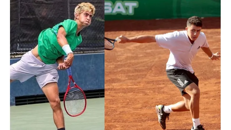 Las dos jóvenes promesas del tenis criollo se lucieron en varias competencias y se metieron entre los 100 mejores tenistas de su categoría.