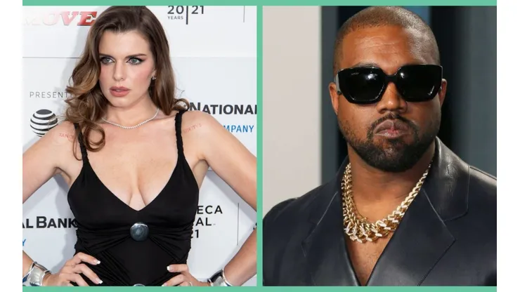 Julia Fox y Kanye West