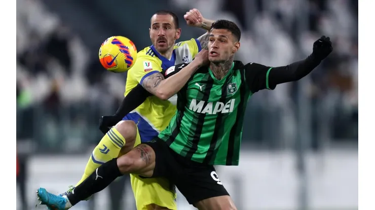 Gianluca Scamacca tiene nueve goles en la actual edición de la Serie A.