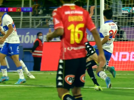 ¿Parecida a la mano de Suazo? El penal de Lanaro en la UC