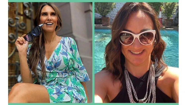 Yazmín Vásquez y Renata Bravo.